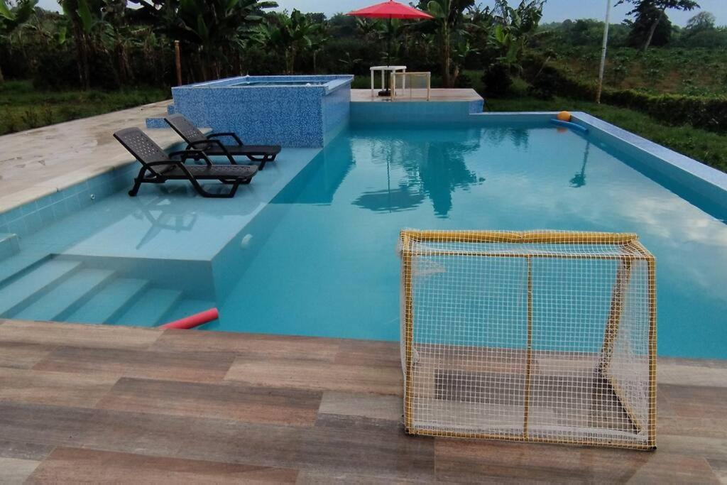 Finca En El Quindio Arrullo Cafetero Quimbaya Zewnętrze zdjęcie